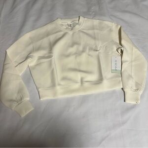 AS Revival women’s Cream Sweatshirt long sleeve size XXS